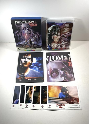 Phantom Of The Mall (1989) Limited Edition Blu-Ray mit Buchposter & Karten *LESEN*