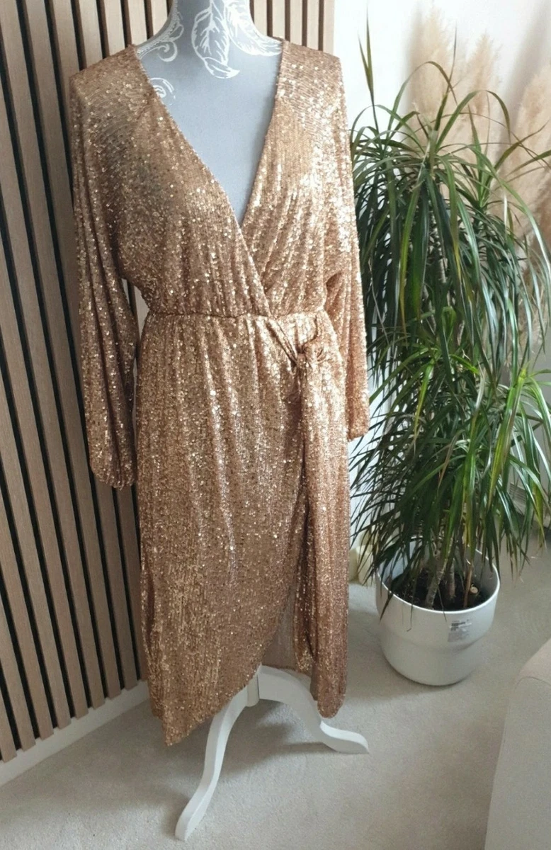 River Island Sequin Gold Dresses for Women for sale | eBay UK