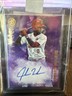 2021 Jordan Walker Bowman Inception Purple Fuchsia Foil Autograph Card /75 PA-JW