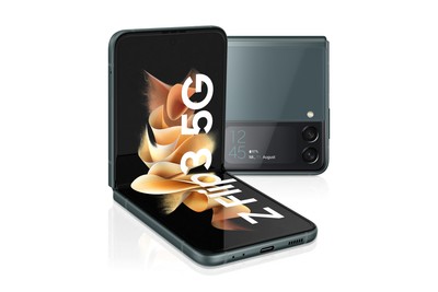 Samsung F711B Galaxy Z Flip3 5G 128GB Dual SIM Grün Android 11 Smartphone NFC 