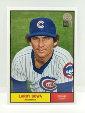 2013 TOPPS Archives CUBS Season Ticket Holder Card #CUBS-69 LARRY BOWA NM
