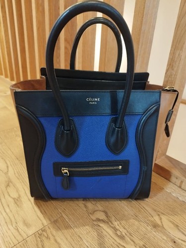CELINE Luggage Shopper Handbag Tote bag Leather Women’s  Auth