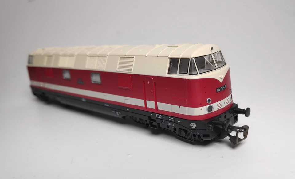 Tillig Einsteigerset TT: V 180 (BR 118 118 DR), 3 Güterwagen, Trafo, Gleisoval - Bild 2 von 4