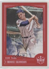 2018 Panini Diamond Kings Red Frame Bill Skowron Moose Skowron #51 1h5