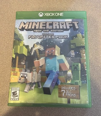 Mojang Minecraft: Xbox One Edition w/ Favorites Pack Xbox One E10+ 2016 NTSC