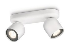 Philips Ledino LED Deckenspot 2 flg. Weiss schwenkbar Strahler