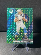2025 Panini Mosaic NFL Jeremy Shockey #129 Green Mosaic Prizm Parallel Panthers