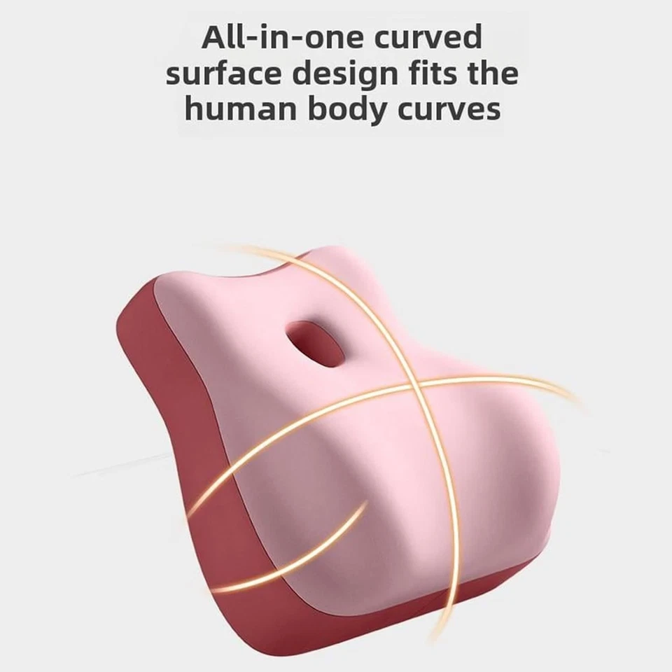 Almohada de cuña para cama para adultos y parejas - Almohada de apoyo de espuma viscoelástica para intimidad Foto 4 de 4