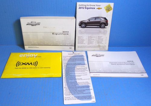 Stunning 2012 Chevrolet Equinox Owners Manual Images