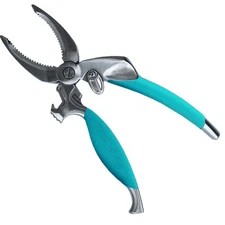 Toad Fish Crab Cutter,Stainless Steel,Non-slip rubber grips,NEW