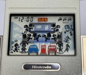 Nintendo Game & Watch Oil Panic Screen Good Used