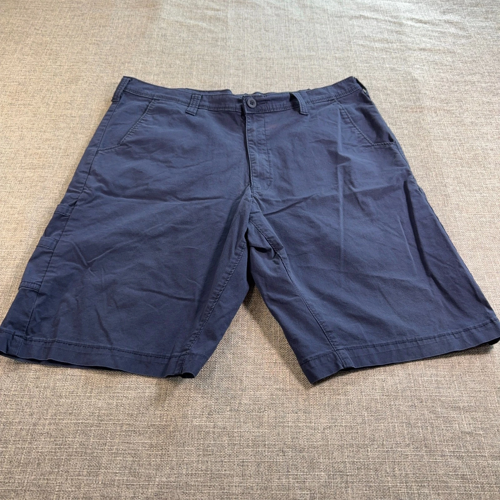2 Pair Dickies Temp-iQ Shorts Mens 36 Navy Khaki Utility Cargo Work Stretch 8.5