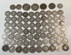 10 Silver Dimes with Bonus Coins, from Single Estate