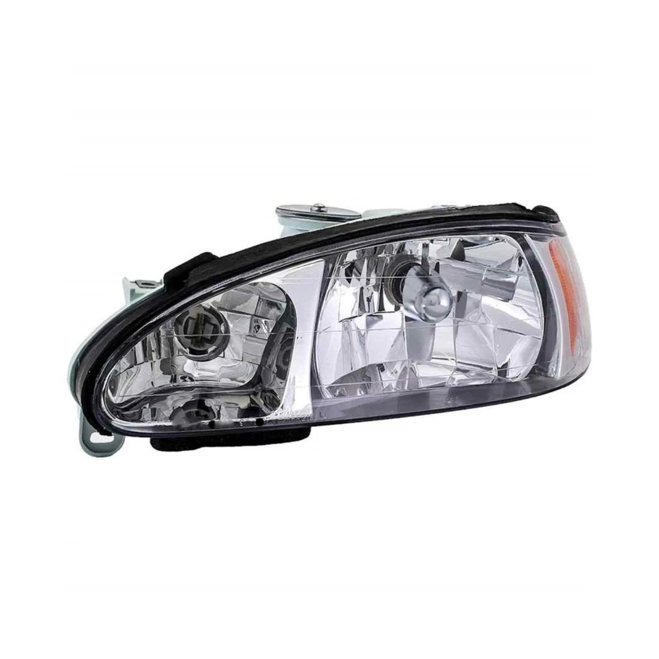 Faro lado del conductor para Mercury Tracer 1997-1999 | Carcasa de plástico de lente transparente Foto 2 de 4