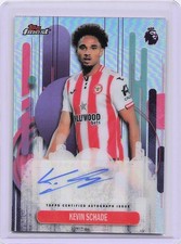 2026 Topps Finest Premier League Kevin Schade Auto
