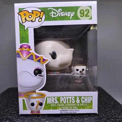 Funko POP! Disney Beauty and The Beast Mrs. Potts & Chip #92