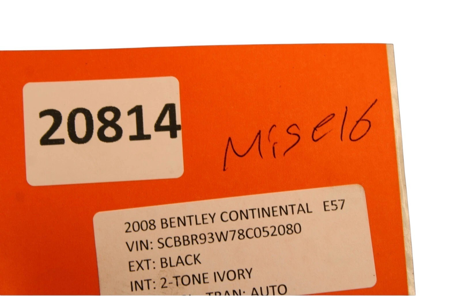 Bentley Continental 2006-2018 Hose pipe P/N 3W0122101B