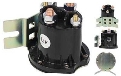 Starter Solenoid Switch Relay 4 Terminal Current 150A Max 800A Replacement for