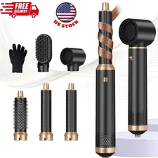 5 in 1 Blow Dryer Brush, Upgrade Hair Dryer Brush Air Curler Air Curling Wrap US