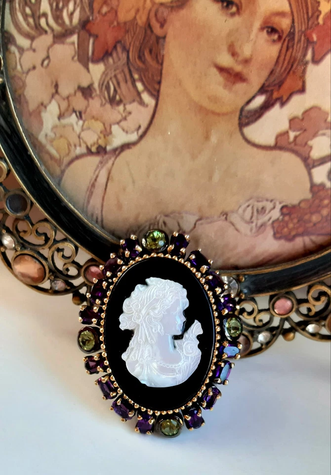 Edelstein Silberanhänger°. - Bild 2 von 4