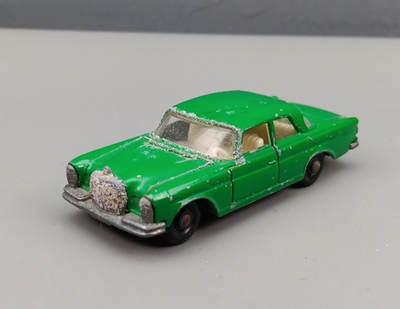 Vintage Matchbox Mercedes 300 SE Coupe No.46 Green | eBay