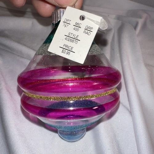 Vintage Radko Shiny Brite Glass Christmas Ornaments - Bild 7 von 14