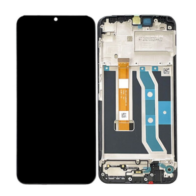 6.5'' OEM LCD Display+Touch Screen W/Black Frame Assembly For OPPO Realme C25Y