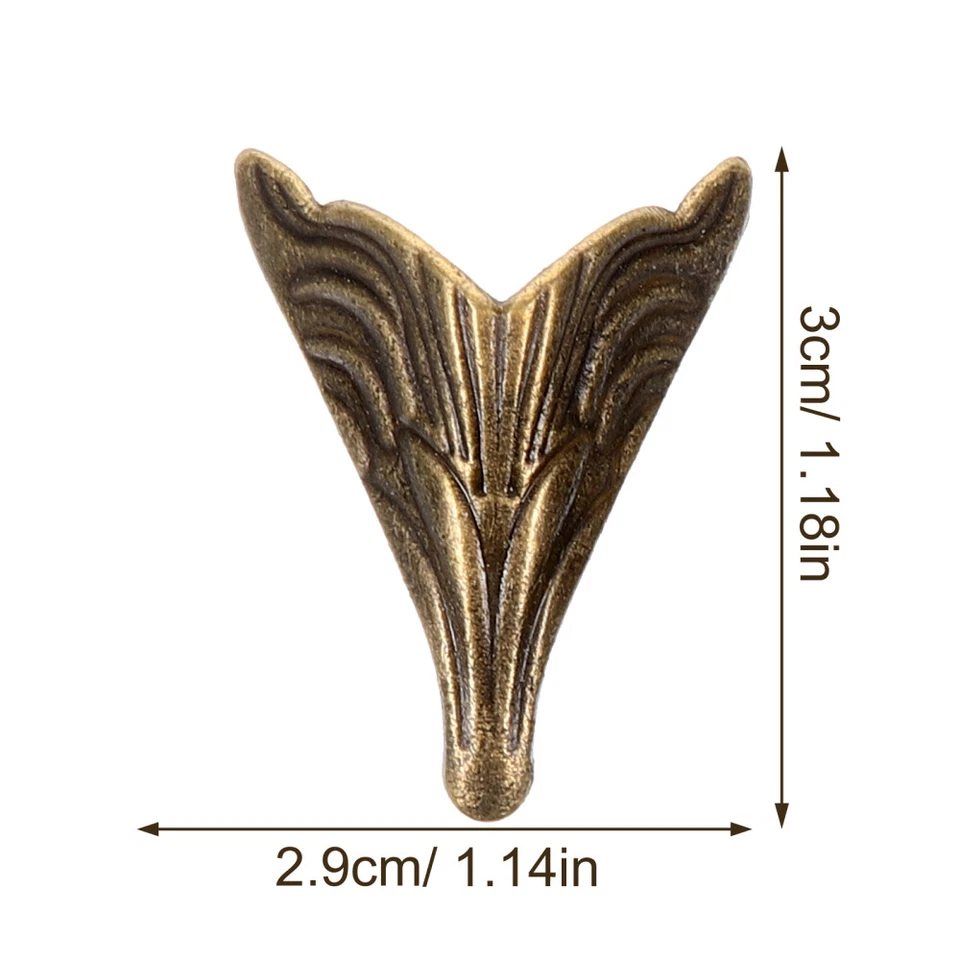 10pcs Furniture Leg Decorative Zinc Alloy Furniture Leg Replacement Sofa Leg New - Image 2 of 4