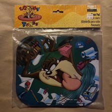 LOONEY TUNES: TASMANIAN DEVIL " TAZ " MOUSE PAD / 1994 VINTAGE - Sealed
