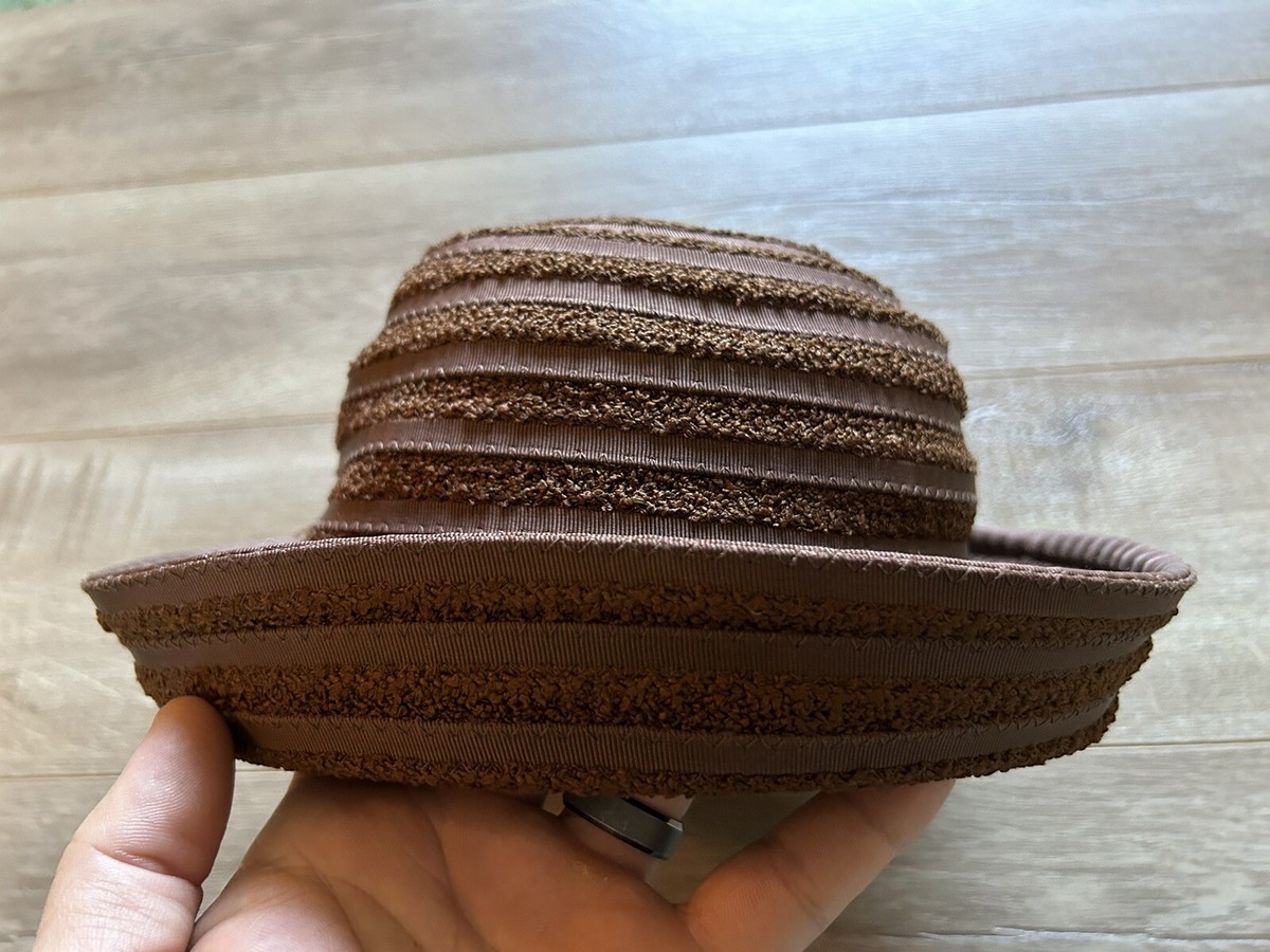 Kokin New York Brown Dressy Formal The Packable Hat Cap | eBay display picture 3