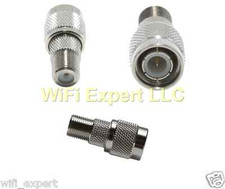 1 Adapter TNC male plug to F TV Female Jack RF Connector Converter Ships from US