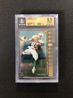 1994 Upper Deck SP IRVING FRYAR #34 BGS GRADED 9.5   GEM MINT   PRO BOWL
