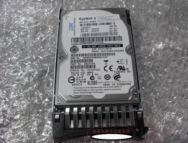 used IBM 146GB 2.5'' SFF SAS 6G 10K System X Hard Drive 42D0633 42D0632 42D0636 - Image 2 of 4