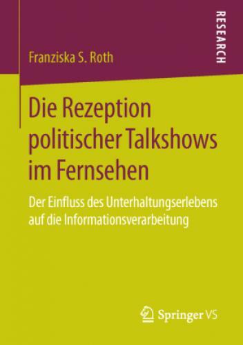 Thumbnail - Die Rezeption Politischer Talkshows Fernsehen Der Einfluss Des