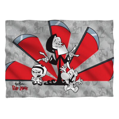 The Grim Adventures of Billy & Mandy ''Time's Up'' Pillow Case - 20 x 28