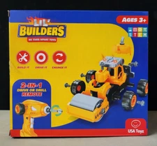 USA Toyz Lil Builders Take Apart Construction Toy 4-in-1 Toy
