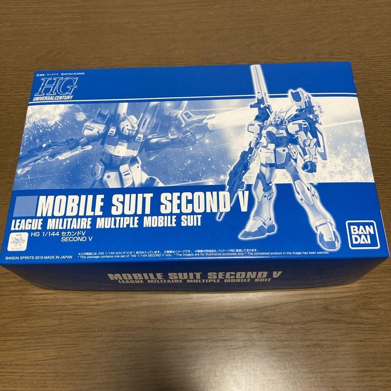 HG 1/144 Second V Gunpla Model Kit P-Bandai FedEx