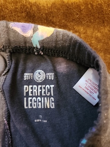 Girls Unicorn SO Perfect Legging Capris Size 10 - Picture 3 of 4