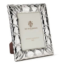 7"x5" in Solid 925 Sterling Silver Photo Picture Frame* 7138 / 13×18 USA