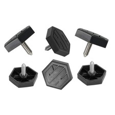 6hard Top Quick Removal Fastener Thumb Screw Knob For 07-26 Jeep Wrangler Jk Jl