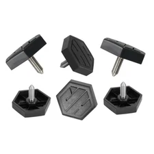 6*Hard Top Quick Removal Fastener Thumb Screw Knob for 07-25 Jeep Wrangler JK JL