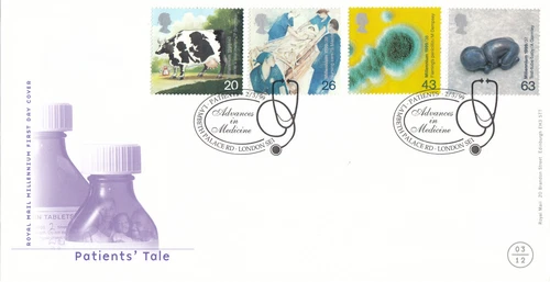 Patients Tale GB RM FDC Lambeth Palace Road London SE1 1999 CLEARANCE (110799)