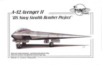 Planet Models 129-PLT116 - 1/72 A-12 Avenger II US Navy Stealth Bomber Project