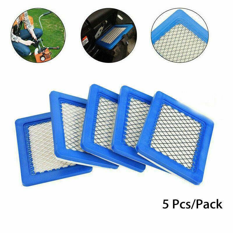 5PCS Replacement Lawn Mower Air Filters for Briggs & Stratton 491588 491588S 399959 H/P Engine