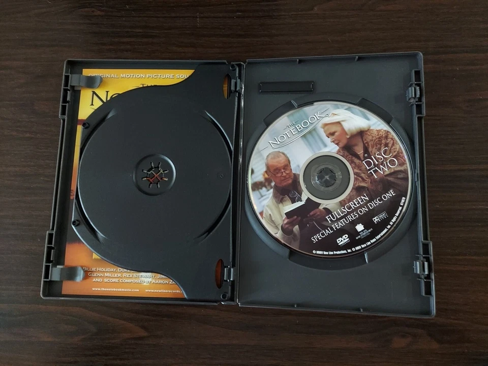 The Notebook (DVD 2004, Full Screen Widescreen) Platinum Series 2-Disc Set Foto 4 de 4