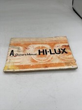 1973 TOYOTA PICKUP TRUCK HI LUX OWNERS GUIDE MANUAL OEM