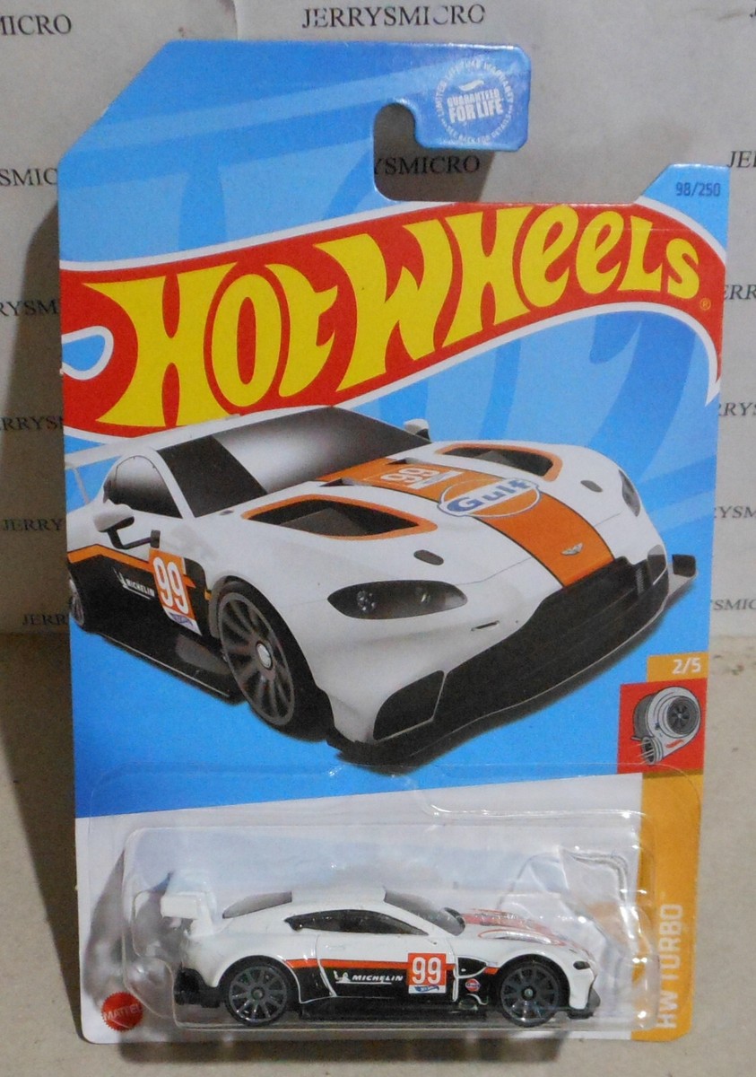HOT WHEELS HW TURBO ASTON MARTIN VANTAGE GTE IN WHITE #2/5