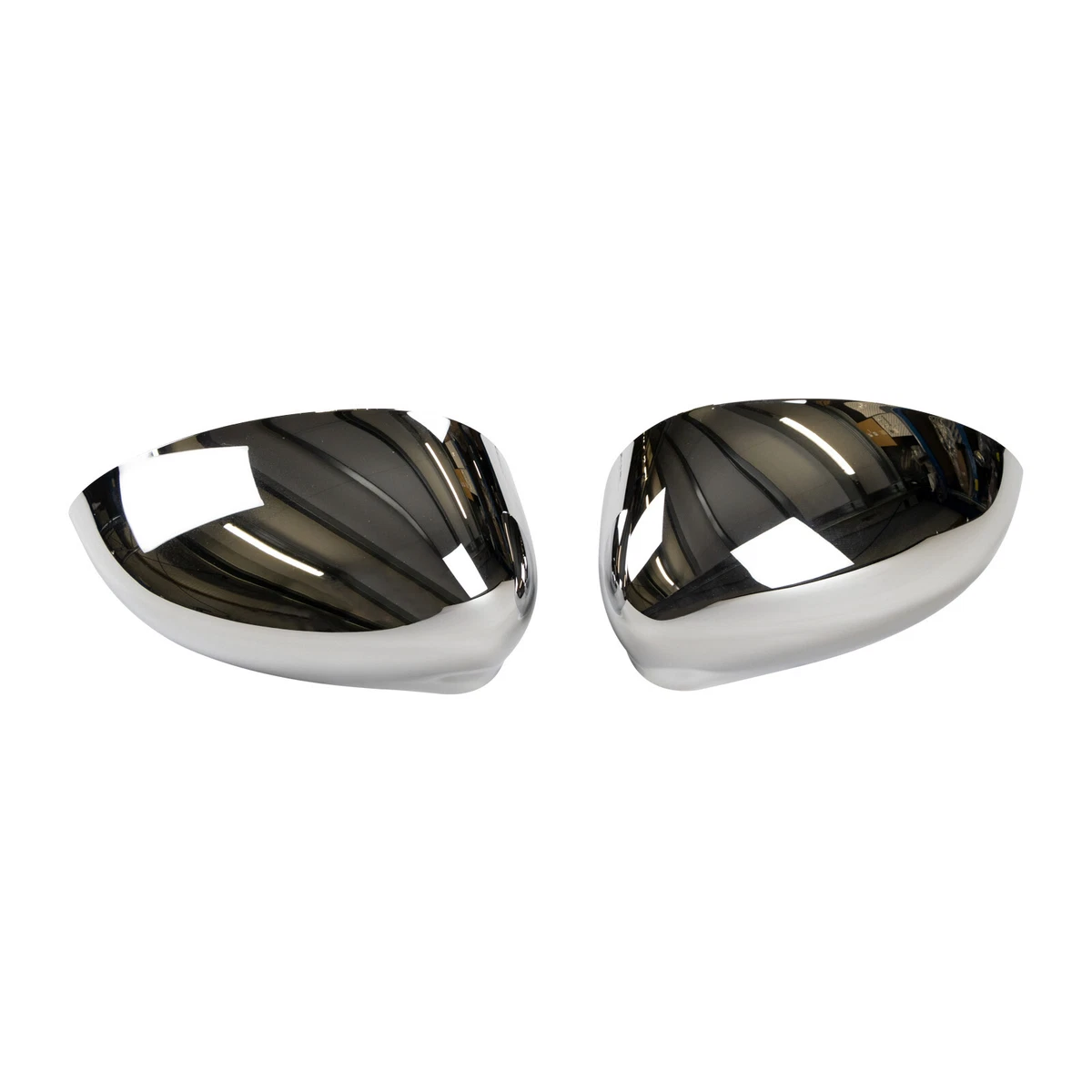 Exterior Mirror Cover Set Fiat 500 Chrome Kit OE 735459555 | eBay