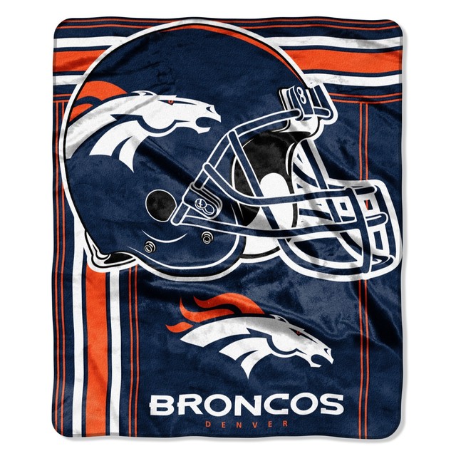 VTG DENVER BRONCOS FRINGE Throw Blanket SUPER BOWL XXII ...