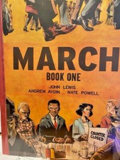 SIGNED LIMITED JOHN LEWIS 1st #369 of 500 MARCH BOOK ONE like new scarce